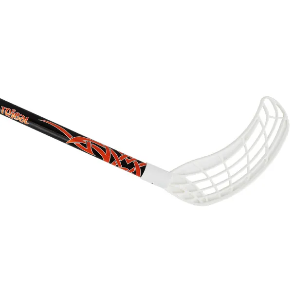 Клюшка для флорбола RealStick Tribal Jr, MR-KF-TR85-WH, 85см,прямой крюк,пластик,черн-бел-оранж за 2&nbsp;237.20 ₽ в Казани
