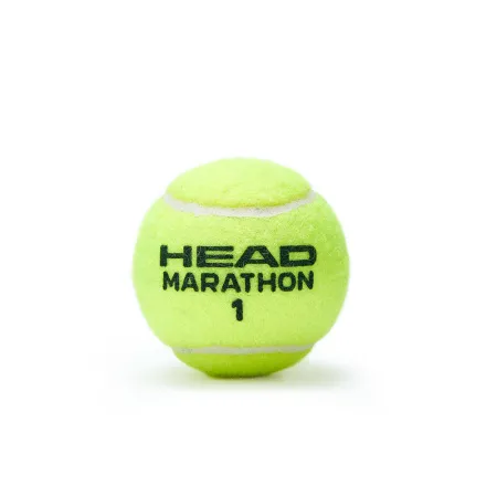 Мяч теннисный HEAD Marathon 3B, 578183, крафт. упак.3шт, без давления, фетр, нат.резина,желтый за 1&nbsp;055.70 ₽ купить в Казани