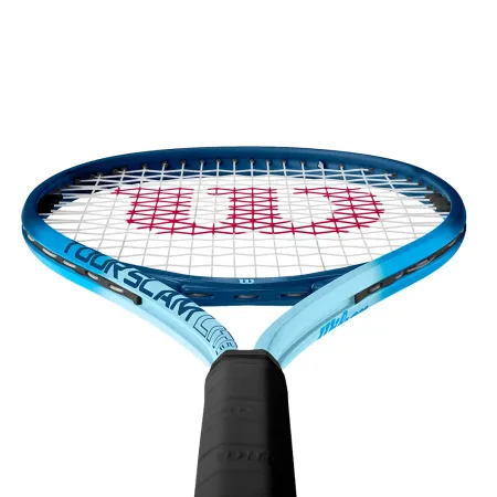 Ракетка б/т Wilson Tour Slam Lite Gr2, WR199010U2,для любит, алюминий, со струнами, сине-голубая за 6&nbsp;358 ₽ купить в Казани