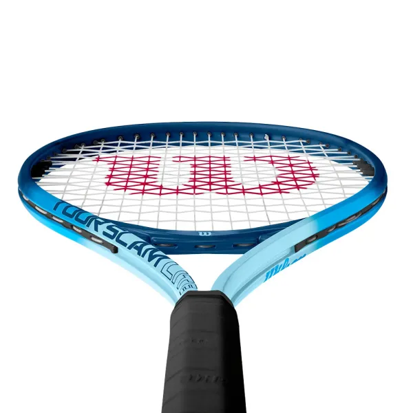 Ракетка б/т Wilson Tour Slam Lite Gr3, WR199010U3,для любит, алюминий, со струнами, сине-голубая за 6&nbsp;358 ₽ в Казани