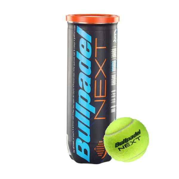 Мяч для падела BULLPADEL Next, 471961, уп.3 шт, FIP Approved, войлок, каучук,желтый за 1&nbsp;207 ₽ в Казани