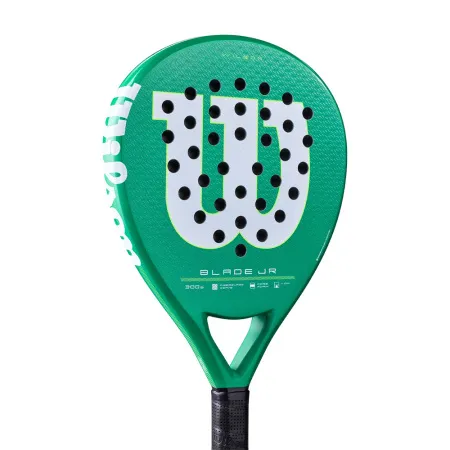 Ракетка для падела WILSON Blade Jr  V4 Padel, WR213811U0, для начин-х, стекловолокно, зеленый за 14&nbsp;934.50 ₽ купить в Казани