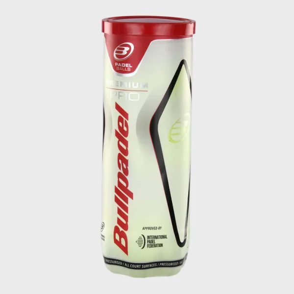 Мяч для падела BULLPADEL Premium PRO, 471959, уп.3 шт, FIP Approved, войлок, нат.резина,желтый за 1&nbsp;094.80 ₽ в Казани