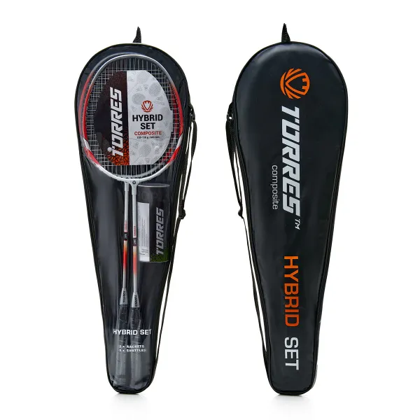 Набор для бадм. TORRES Hybrid Set, BD23505 для начинающ,стал. стерж, алюм. обод, со струнами, оранж за 1&nbsp;858.10 ₽ в Казани