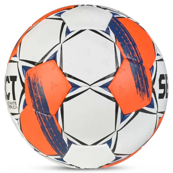 Мяч ганд. SELECT Ultimate Replica v25, 3572858745, р.3(Senior), ПУ,руч.сш, бел-оранж-т.син за 5&nbsp;373.70 ₽ в Казани