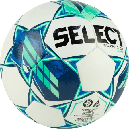 Мяч футб. SELECT Talento DB Light V23, 0775860004, р.5, 32п, ПУ, гибрид.сш, бело-зеленый за 5&nbsp;531.80 ₽ купить в Казани