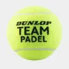 Мяч для падела Dunlop Team Padel, 601553, уп.3 шт, сукно, нат.резина,желтый за 1&nbsp;110.10 ₽ купить в Казани