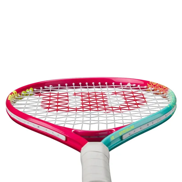 Ракетка б/т дет. Wilson Intrigue Jr 21, WR180510U, для дет.5-6лет, алюминий,со струн.,розово-бирюзов за 5&nbsp;271.70 ₽ в Казани