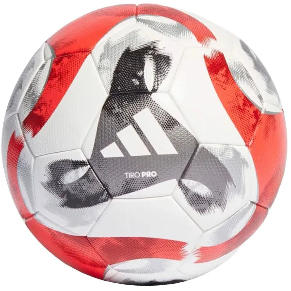 Мяч футб. ADIDAS Tiro Pro HT2428, р.5, FIFA Pro, 32 пан., ПУ, термосшивка, бело-красный за 13&nbsp;591.50 ₽ в Казани