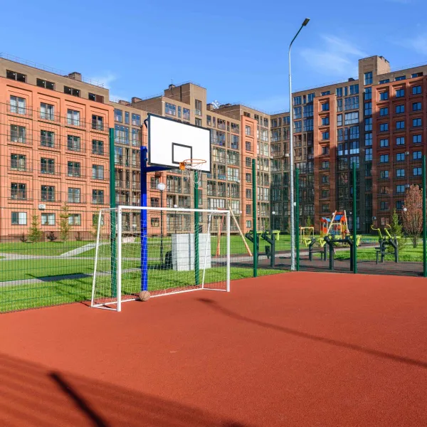 Щит баскетбольный игровой (фанера 15 мм, металлокаркас) 1050х1800 мм ZAVODSPORTA за 28&nbsp;000 ₽ в Казани