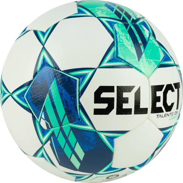 Мяч футб. SELECT Talento DB Light V23, 0775860004, р.5, 32п, ПУ, гибрид.сш, бело-зеленый за 5&nbsp;531.80 ₽ в Казани