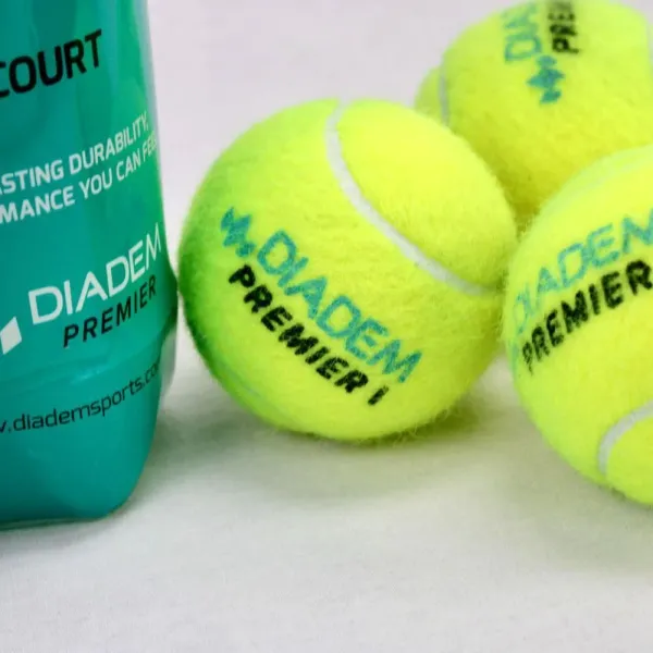 Мяч теннисный DIADEM Premier All Court 4B, BALL-4CASE-ALLCRT, уп. 4шт, одобр.ITF, фетр,желт за 996.20 ₽ в Казани