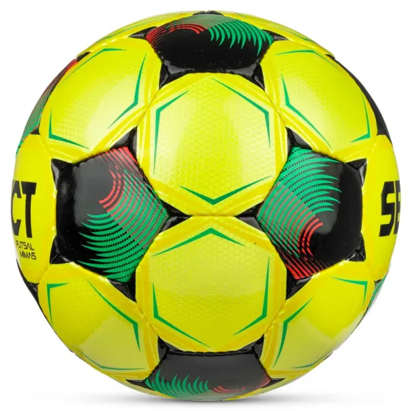 Мяч футзал. SELECT Futsal Mimas V26, 1053471007, р.4,FIFA Basic, 32п, ПУ, руч.сш, желто-зелено-черн. за 6&nbsp;113.20 ₽ в Казани