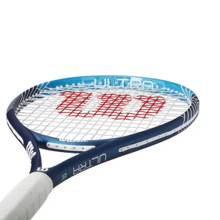Ракетка б/т Wilson Ultra Power 105 Gr1, WR147010U1, для любит, композит, со струнами, темносин-бел за 11&nbsp;662 ₽ купить в Казани