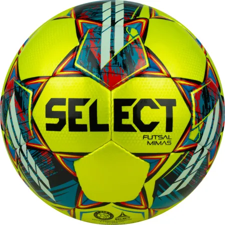 Мяч футзал. SELECT Futsal Mimas, 1053460550, р.4,FIFA Basic, 32 пан, гл.ПУ, руч.сш, жел-сине-красный за 6&nbsp;303.60 ₽ купить в Казани