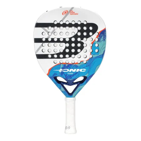 Ракетка для падела BULLPADEL Ionic Power 26, 494411, для продв. игроков, стекловолокно, сине-белый за 28&nbsp;944.20 ₽ купить в Казани