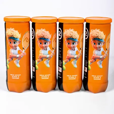 Мяч теннисный детский NS Orange, 5021005, уп.3 шт, резина, шерть, нейлон, желто-оранжевый за 613.70 ₽ купить в Казани