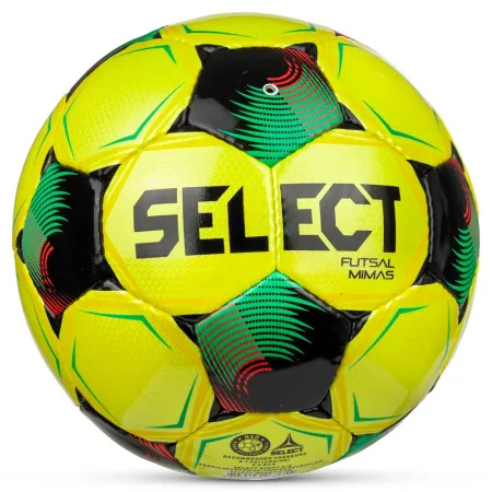 Мяч футзал. SELECT Futsal Mimas V26, 1053471007, р.4,FIFA Basic, 32п, ПУ, руч.сш, желто-зелено-черн. за 6&nbsp;113.20 ₽ купить в Казани