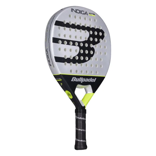 Ракетка для падела BULLPADEL Indiga Control 26, 494417, для начинающих, карбон ,серо-черный за 14&nbsp;672.70 ₽ в Казани