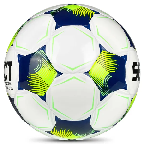 Мяч футзал. SELECT Futsal Talento 13 V26, 1062471015, р.3, 32п, ТПУ, гибр.сш, бело-сине-желтый за 4&nbsp;355.40 ₽ в Казани