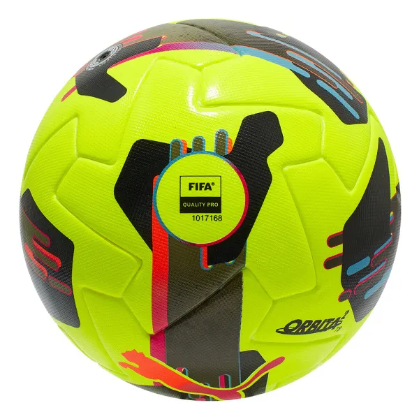 Мяч футб. PUMA Orbita 2 TB, 08432303, р.5, FIFA Quality Pro, 12 пан., ТПУ, термосшивка, желто-черный за 7&nbsp;260.70 ₽ в Казани
