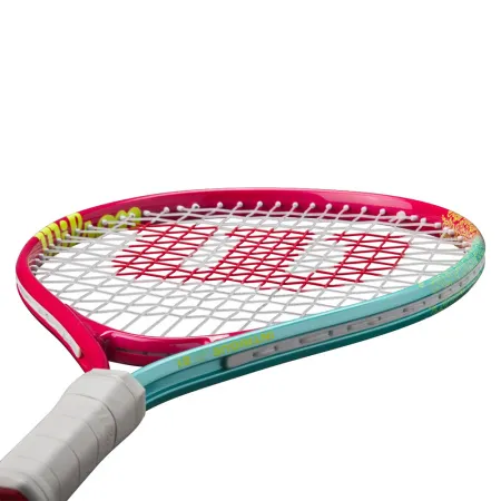 Ракетка б/т дет. Wilson Intrigue Jr 21, WR180510U, для дет.5-6лет, алюминий,со струн.,розово-бирюзов за 5&nbsp;271.70 ₽ купить в Казани