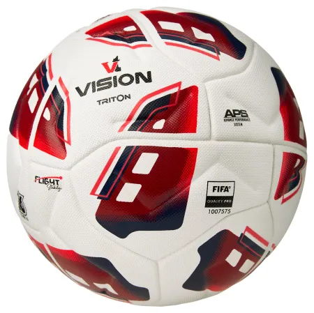 Мяч футб. VISION TRITON, FV425075, р.5,FIFA Quality Pro,MF, 16 пан, термосш.,бел-красный за 8&nbsp;007 ₽ купить в Казани