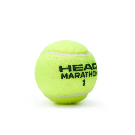 Мяч теннисный HEAD Marathon 3B, 578183, крафт. упак.3шт, без давления, фетр, нат.резина,желтый за 1&nbsp;055.70 ₽ купить в Казани