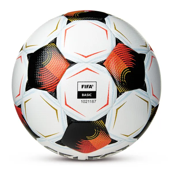 Мяч футб. SELECT Numero 10 V26, 0574071002, р.4, FIFA Basic, 32п, ПУ, гибр.сш, бело-черно-оранжевый за 8&nbsp;404.80 ₽ в Казани