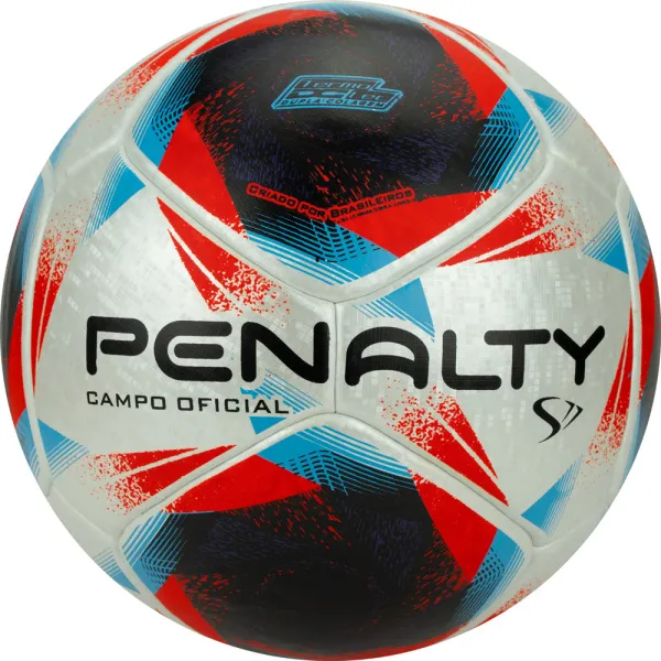 СЦ*Мяч футб. PENALTY BOLA CAMPO S11 R1 XXIII, 5416341610-U,р.5, PU, термосшивка, серебр-красно-синий за 4&nbsp;250 ₽ в Казани