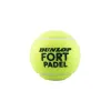 Мяч для падела Dunlop Fort Padel, 601555, уп.3 шт, FIP, сукно, нат.резина,желтый за 1&nbsp;135.60 ₽ купить в Казани
