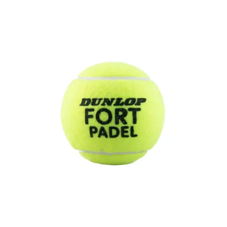 Мяч для падела Dunlop Fort Padel, 601555, уп.3 шт, FIP, сукно, нат.резина,желтый за 1&nbsp;135.60 ₽ купить в Казани