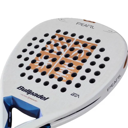 Ракетка для падела BULLPADEL Pearl 27, 497249, для проф-в, стекловолокно,карбон, бело-золотистый за 44&nbsp;319 ₽ купить в Казани