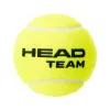 Мяч теннисный HEAD Team 3B, 575703, уп.3 шт, одобр.ITF, фетр, нат.резина, желтый за 569.50 ₽ купить в Казани