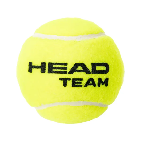 Мяч теннисный HEAD Team 3B, 575703, уп.3 шт, одобр.ITF, фетр, нат.резина, желтый за 569.50 ₽ в Казани