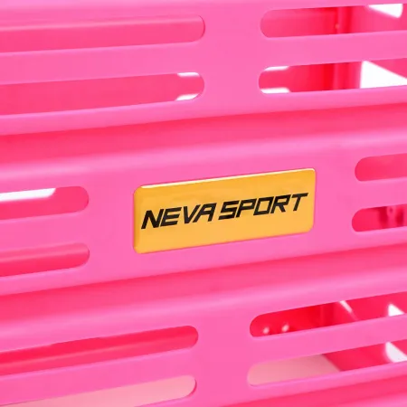Корзина для теннисных мячей NEVA SPORT, UEA1_P, на 75 мячей, пластик, розовый за 5&nbsp;778.30 ₽ купить в Казани