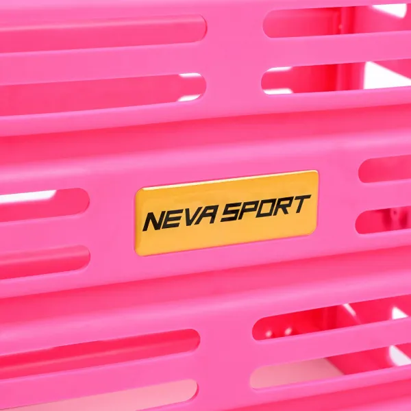 Корзина для теннисных мячей NEVA SPORT, UEA1_P, на 75 мячей, пластик, розовый за 5&nbsp;778.30 ₽ в Казани