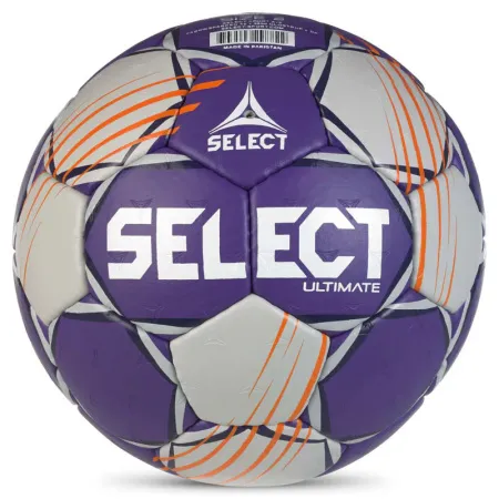 Мяч ганд. SELECT Ultimate Official EHF V24, 1612858999, Senior(р.3), EHF Appr, ПУ, руч.сш, фиол-сер за 15&nbsp;504 ₽ купить в Казани
