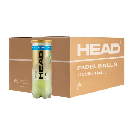 Мяч для падела HEAD Padel Pro S+, 540303, уп.3 шт, FIP Approved, войлок,нат.резина,желтый за 933.30 ₽ купить в Казани
