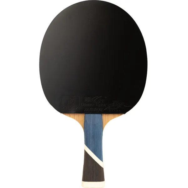 Ракетка для н/т DOUBLE FISH 5A+C, для продвин, ITTF Appr, накл. 2,1 мм, конич. ручка+ 2 мяча V40+мм за 2&nbsp;779.50 ₽ в Казани