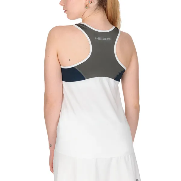 СЦ*Майка жен. HEAD Club 22 Tank Top W 814461-WHDB-L, р.L, 92% полиэстер, 8% эластан, белый за 3&nbsp;500.30 ₽ в Казани