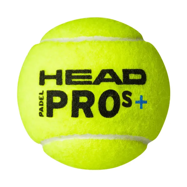Мяч для падела HEAD Padel Pro S+, 540303, уп.3 шт, FIP Approved, войлок,нат.резина,желтый за 933.30 ₽ в Казани