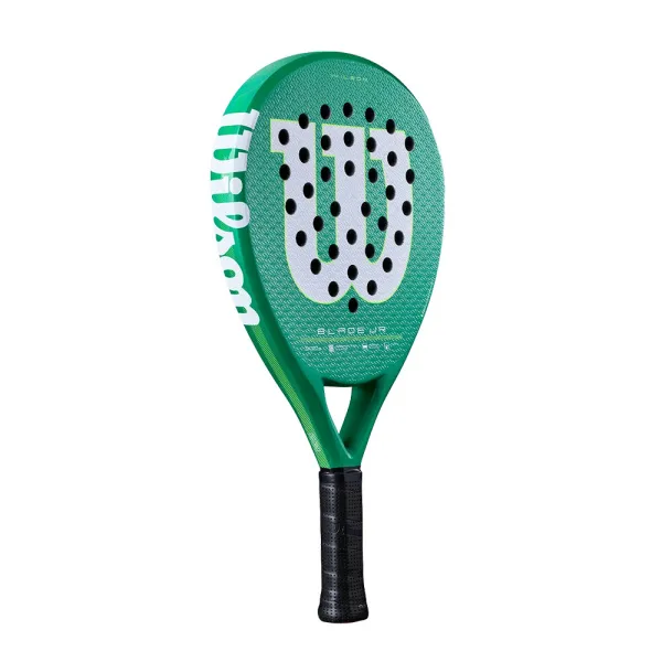 Ракетка для падела WILSON Blade Jr  V4 Padel, WR213811U0, для начин-х, стекловолокно, зеленый за 14&nbsp;934.50 ₽ в Казани
