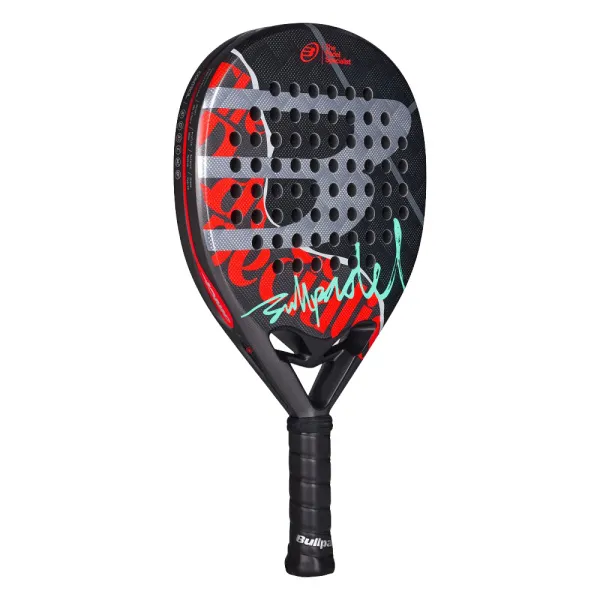 Ракетка для падела BULLPADEL Ionic Control 26, 494412, для продв. игроков, карбон, черно-красный за 33&nbsp;734.80 ₽ в Казани
