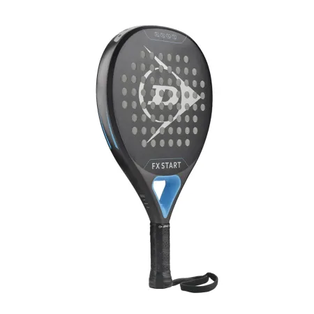 Ракетка для падела Dunlop FX Start, 10370737, для начинающих, гибрид, графит, черно-синий за 13&nbsp;175 ₽ купить в Казани