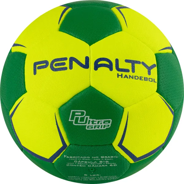 СЦ*Мяч ганд. PENALTY HANDEBOL SUECIA H2L ULTRA GRIP FEMININO, 5115615300-U,р.2,PU,руч.с,жел-зел за 3&nbsp;512.20 ₽ в Казани