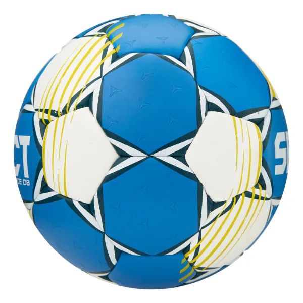 Мяч ганд. SELECT HB FORCE DB V25, 1622858205, Senior (р.3), EHF Appr,ПУ, гибр.сш., сине-белый за 8&nbsp;438.80 ₽ в Казани