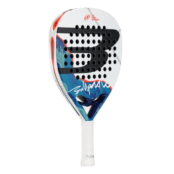 Ракетка для падела BULLPADEL Ionic Power 26, 494411, для продв. игроков, стекловолокно, сине-белый за 28&nbsp;944.20 ₽ в Казани
