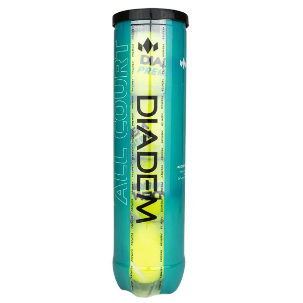 Мяч теннисный DIADEM Premier All Court 4B, BALL-4CASE-ALLCRT, уп. 4шт, одобр.ITF, фетр,желт за 996.20 ₽ в Казани