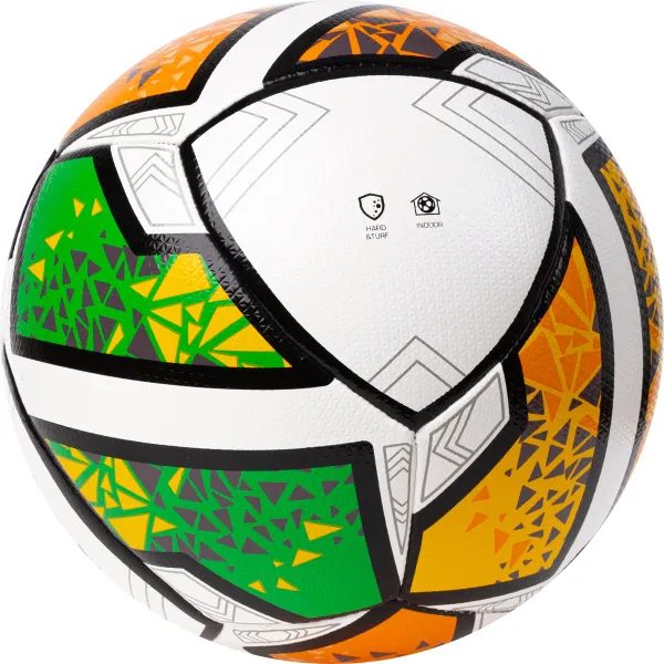 Мяч футзал. TORRES Futsal Club, FS323764, р.4, 10 пан. ПУ, 4 под. сл, гибрид. сш. бело-зел-оранж за 2&nbsp;264.40 ₽ в Казани